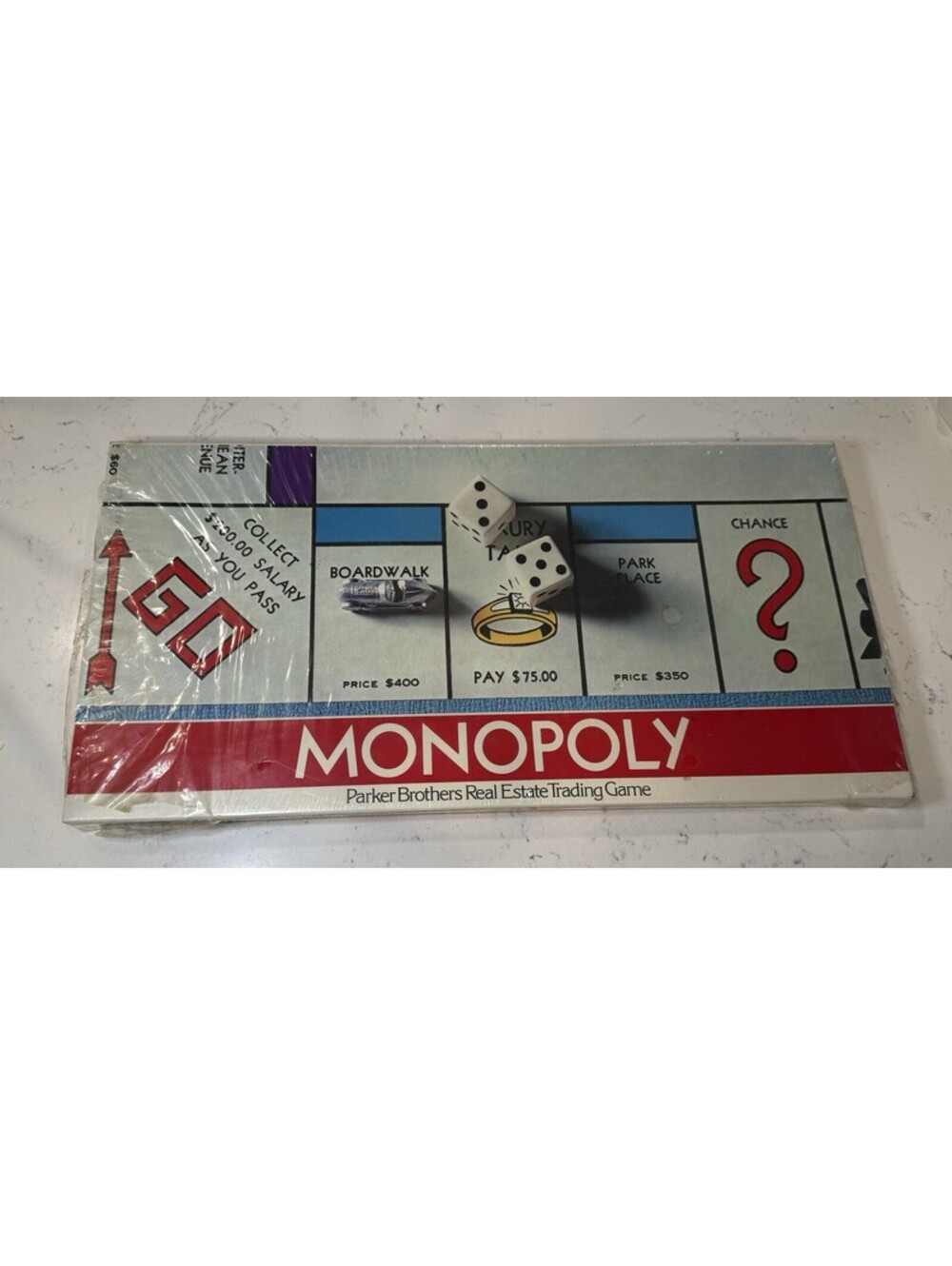 Monopoly No. 9 Parker Brothers Board Game Classic Family New Sealed 1975 VTG
